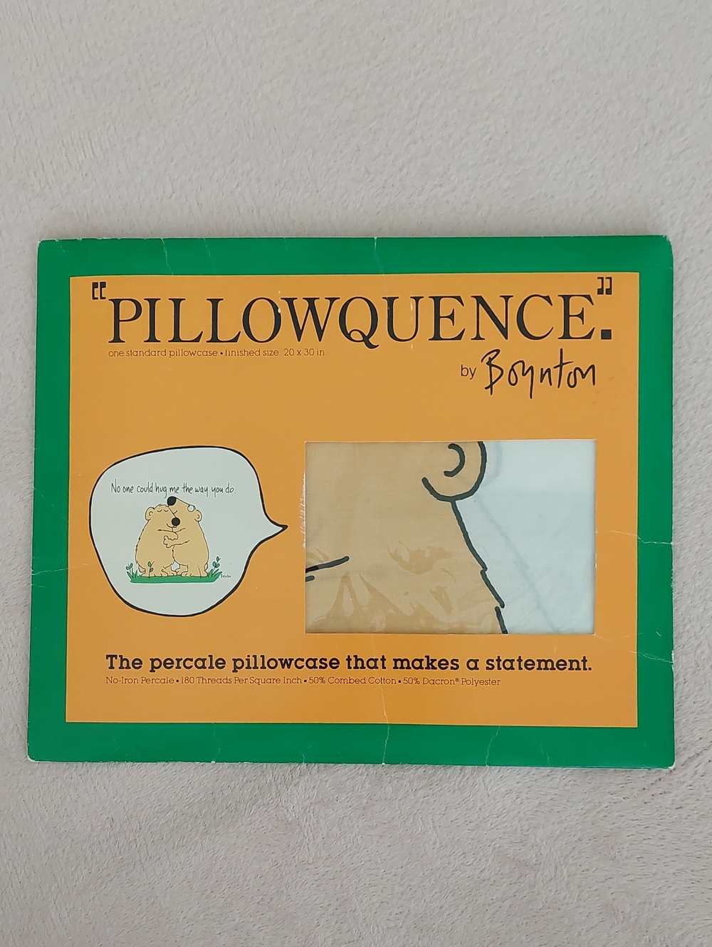 PILLOWQUENCE  by Boynton Percale Pillowcase - NWT